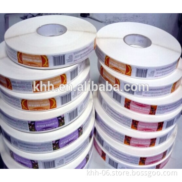High Quanlity Factory Whole Sale Custom Printing Bottle Label Stickers